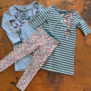 Tea Collection tunics with matching leggings